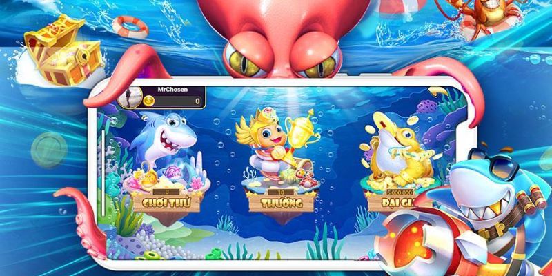 Quy tắc về kích thước mục tiêu trong game bắn cá